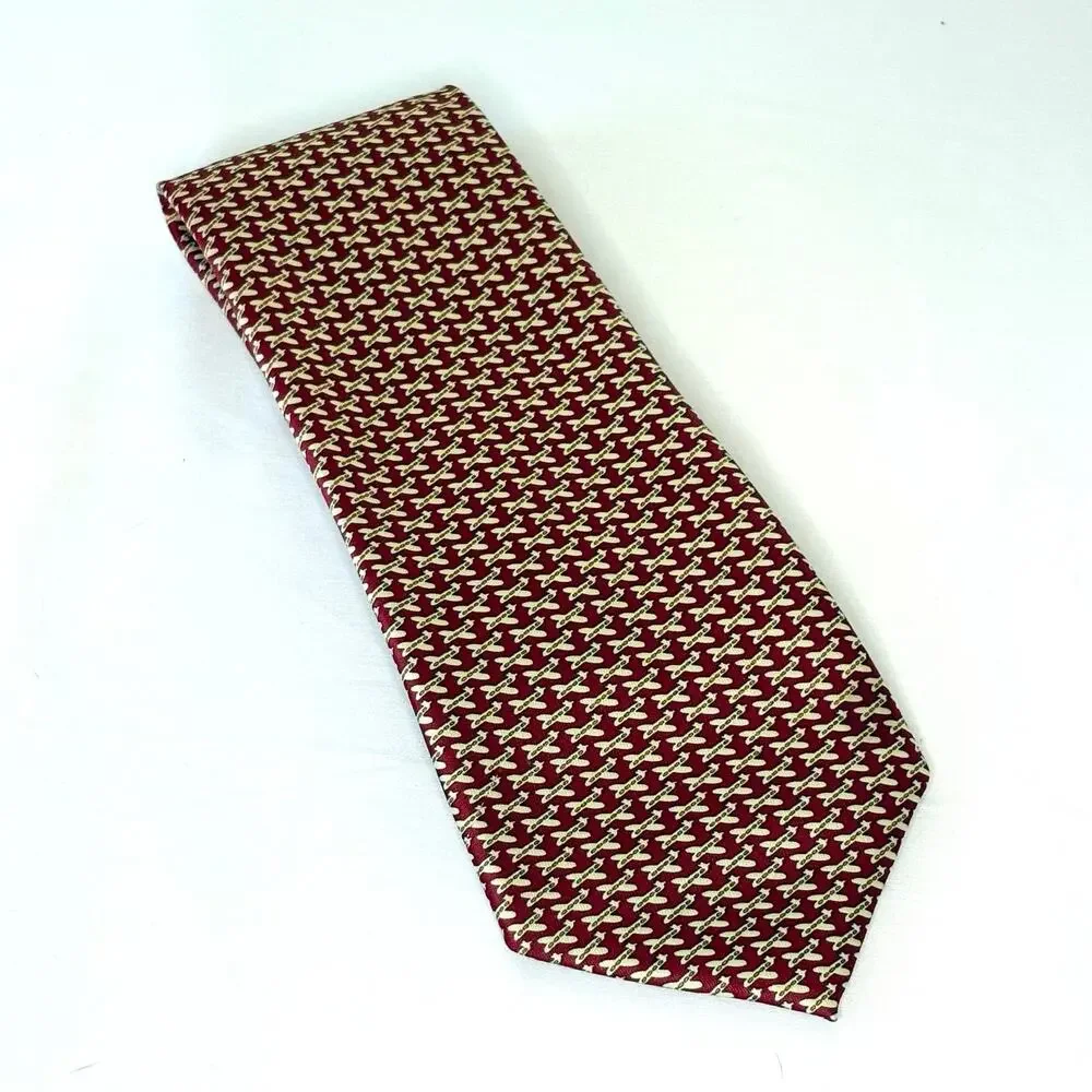René Chagal Vintage Silk Necktie Set of 2